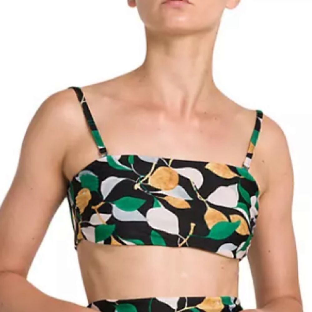 La DoubleJ 3-Way Bandeau Bikini Top Large Orchard